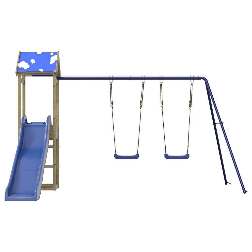 VidaXL Playhouse bois de pin imprégné