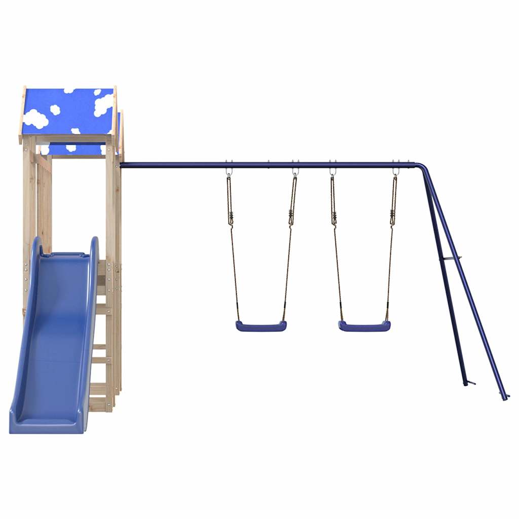 VidaXL Playhouse en bois de pin massif