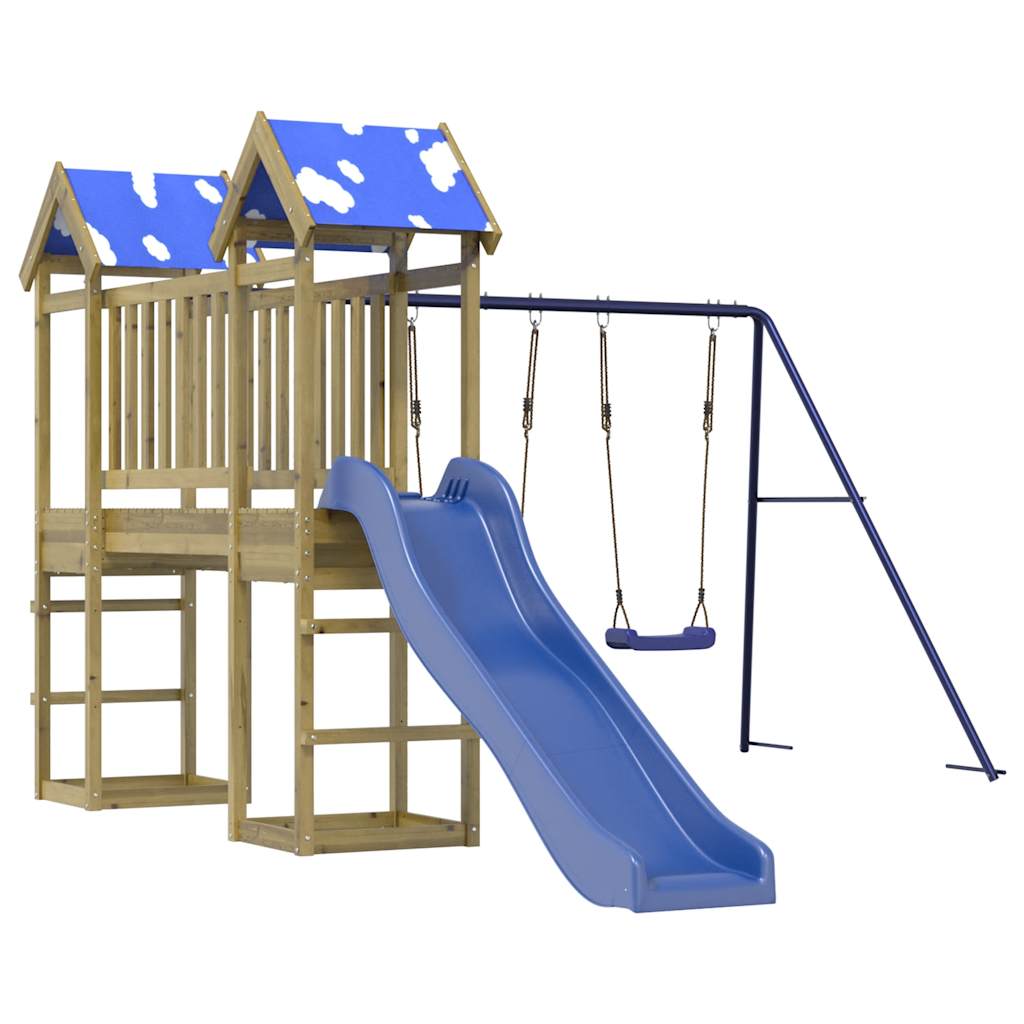VidaXL Playhouse bois de pin imprégné