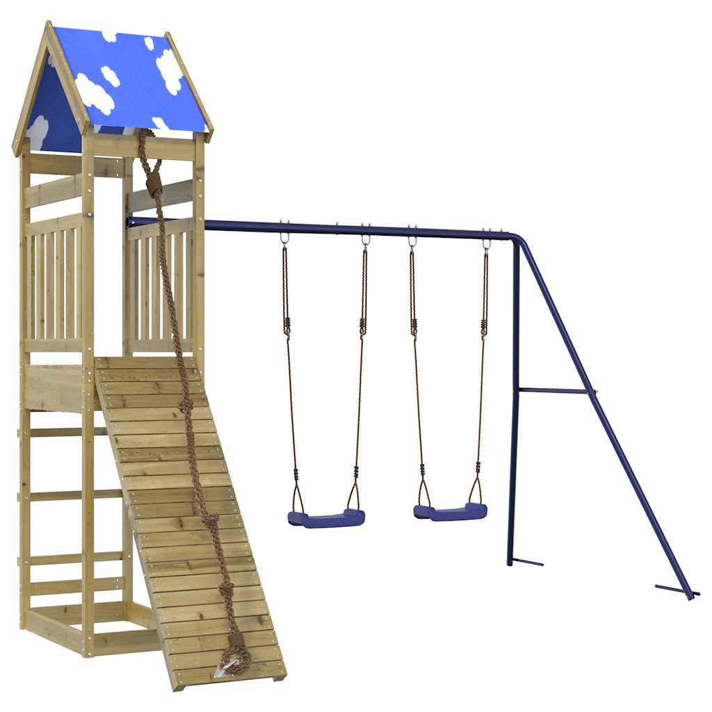 VidaXL Playhouse bois de pin imprégné