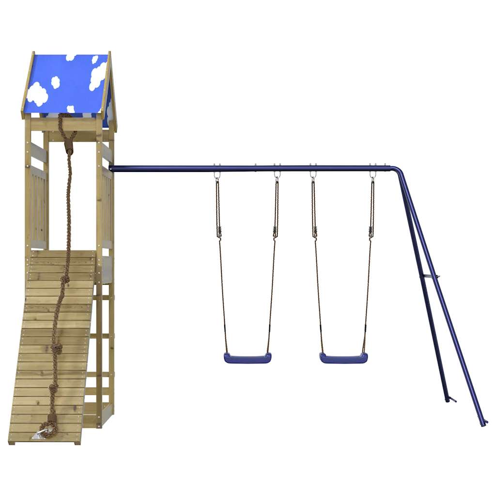 VidaXL Playhouse bois de pin imprégné