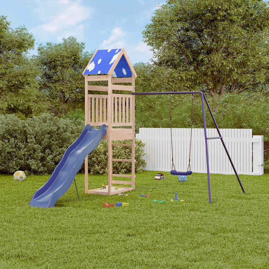 VidaXL Playhouse en bois de pin massif