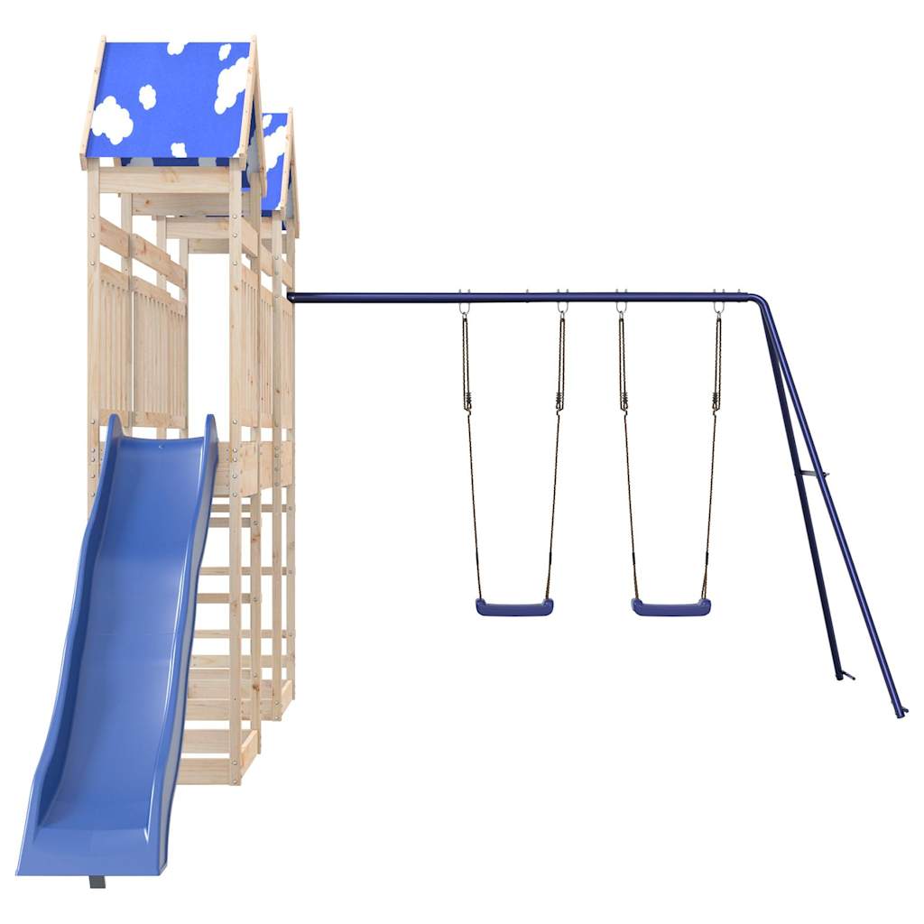 VidaXL Playhouse en bois de pin massif
