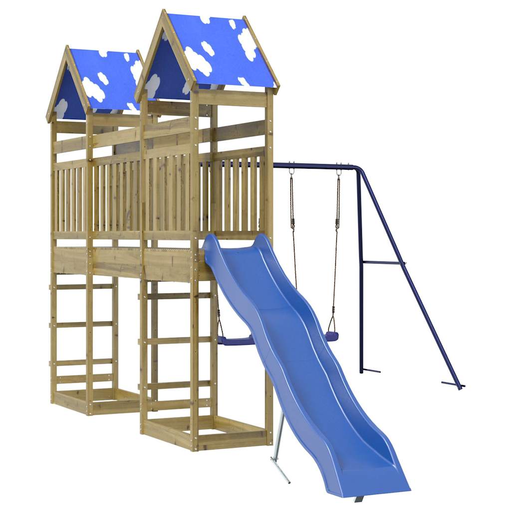 VidaXL Playhouse bois de pin imprégné