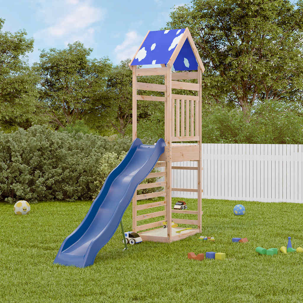 VidaXL Playhouse en bois de pin massif