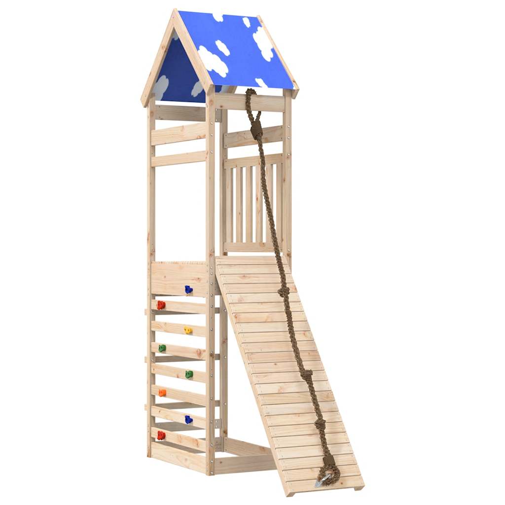 VidaXL Playhouse en bois de pin massif