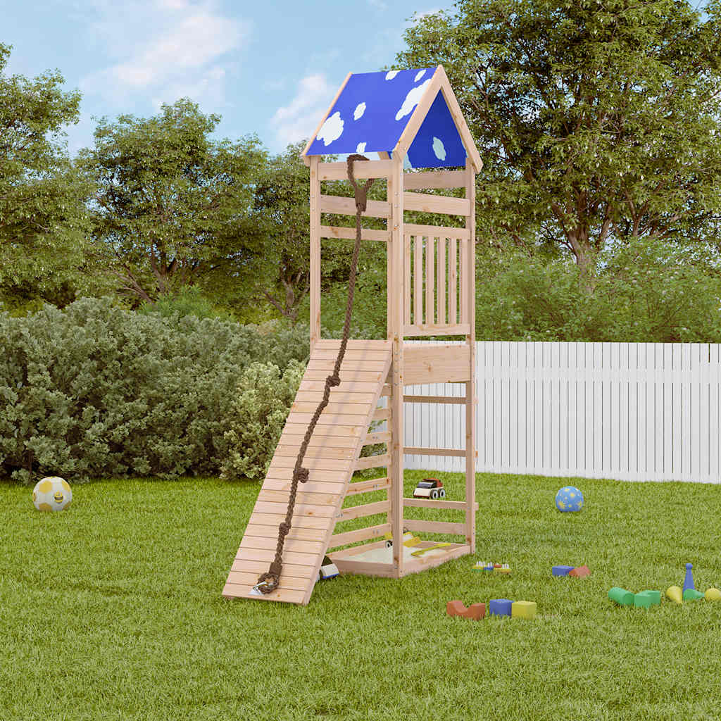 VidaXL Playhouse en bois de pin massif