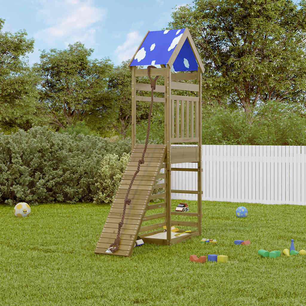VidaXL Playhouse bois de pin imprégné