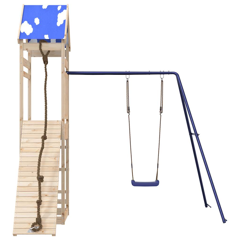 VidaXL Playhouse en bois de pin massif