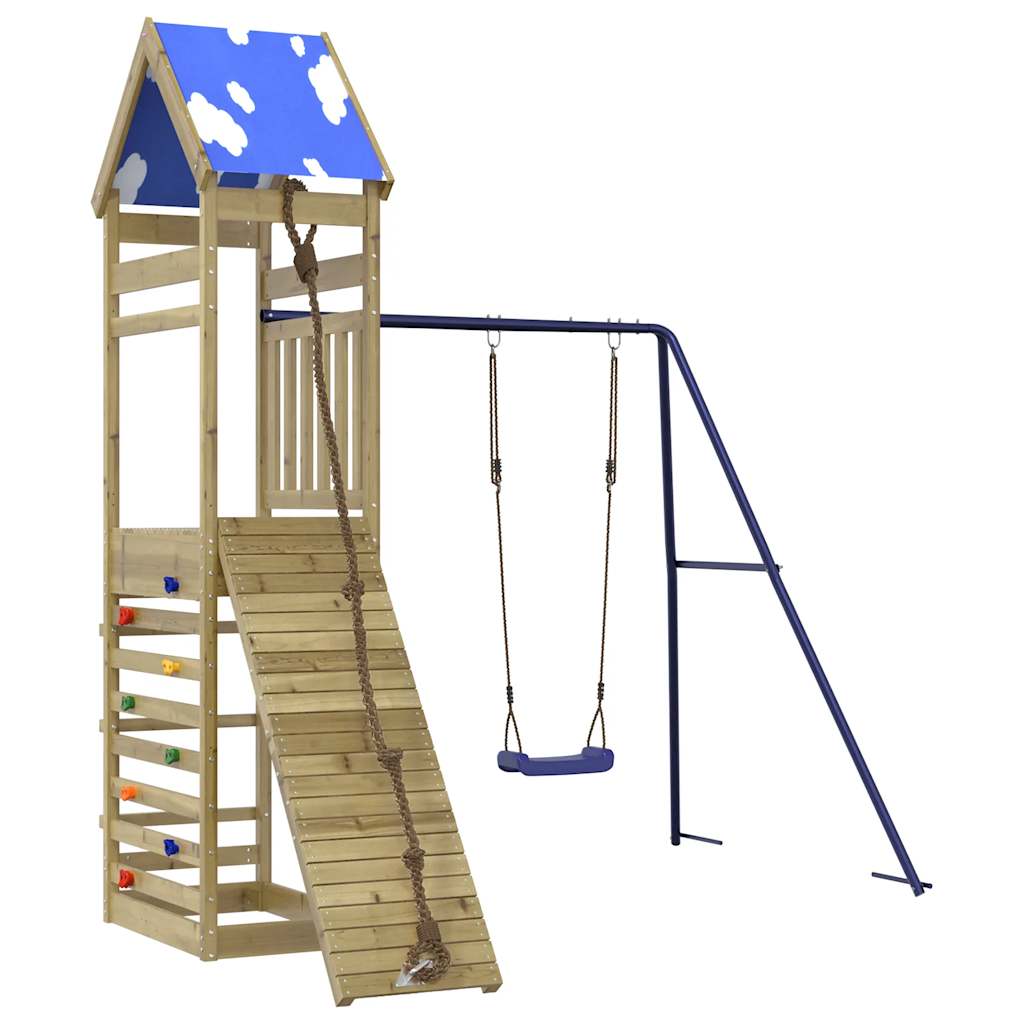 VidaXL Playhouse bois de pin imprégné