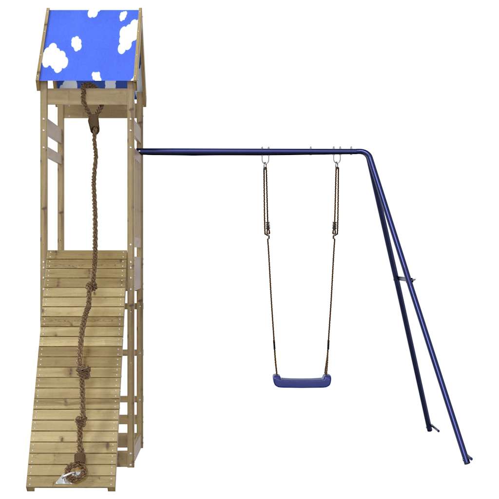 VidaXL Playhouse bois de pin imprégné