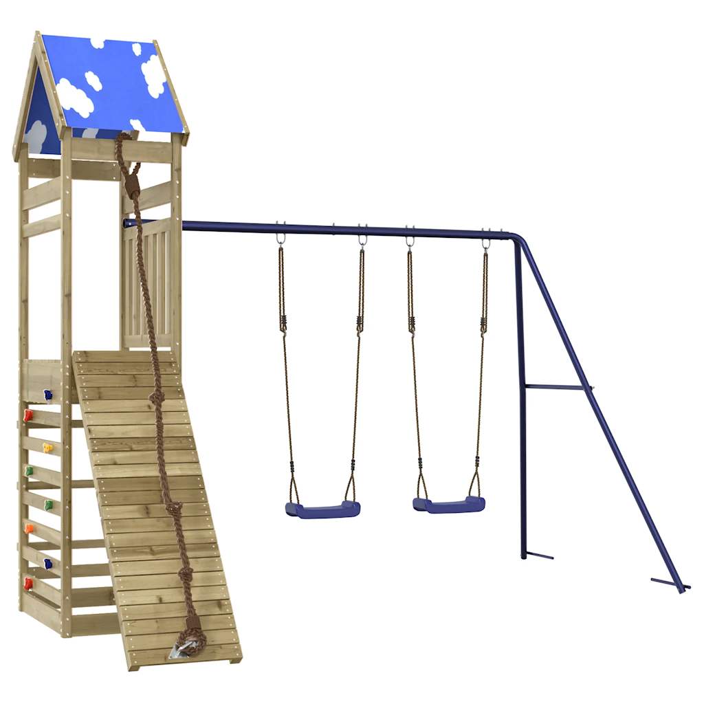 VidaXL Playhouse bois de pin imprégné