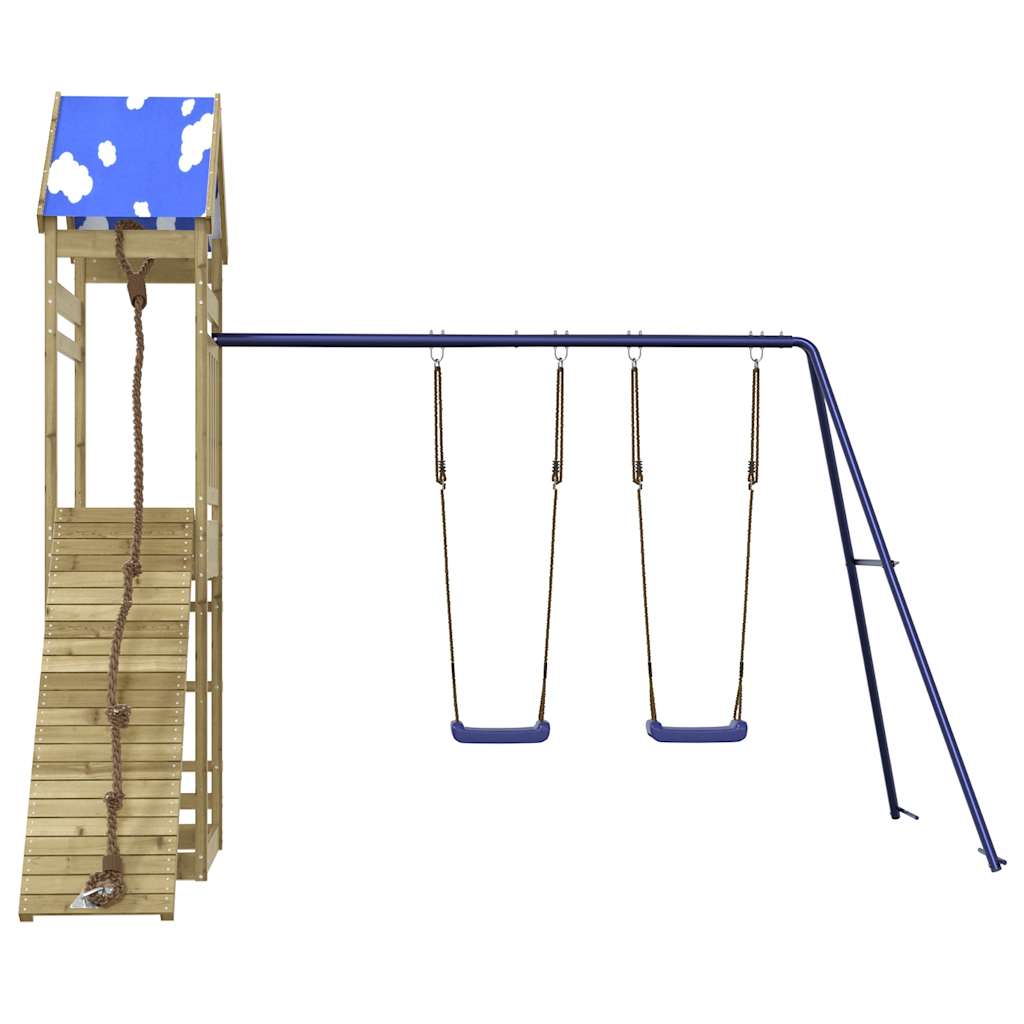 VidaXL Playhouse bois de pin imprégné