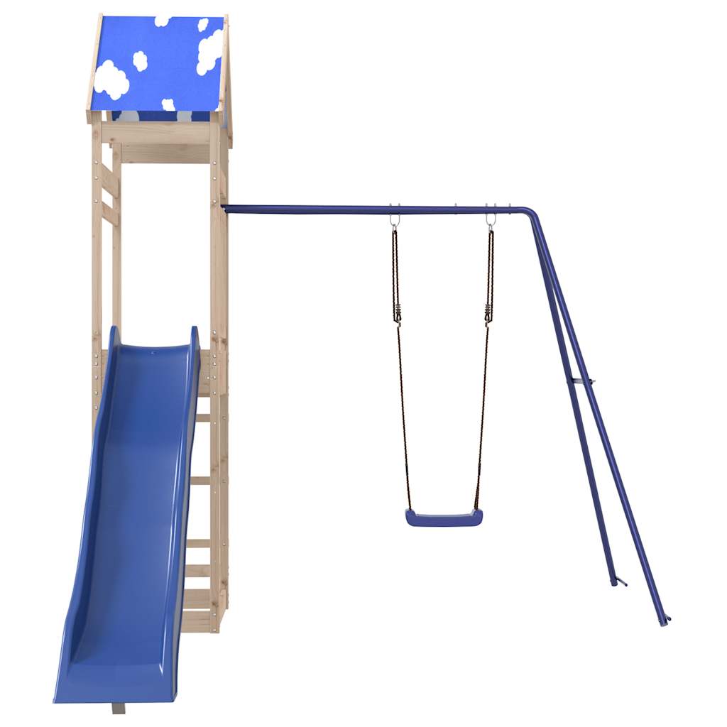 VidaXL Playhouse en bois de pin massif