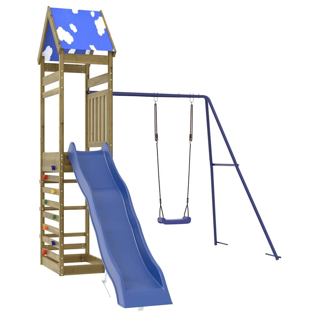 VidaXL Playhouse bois de pin imprégné