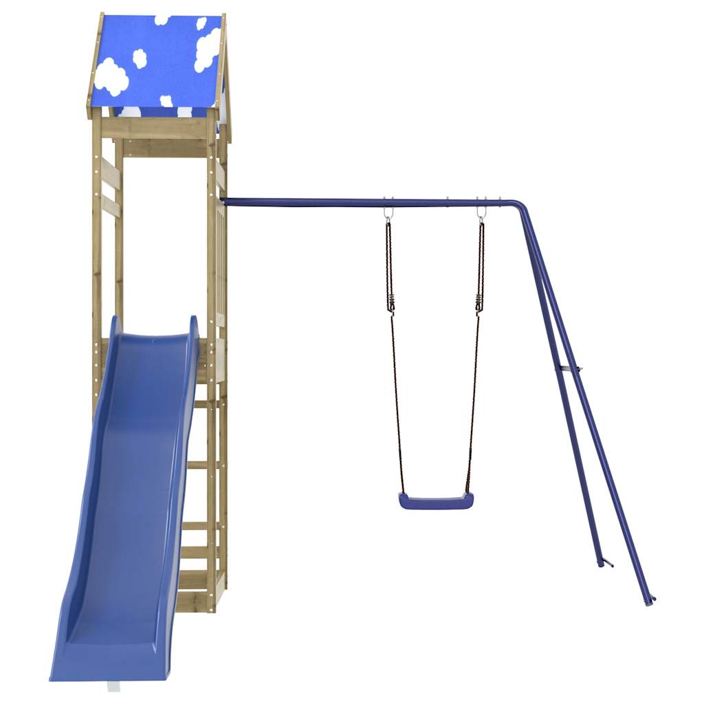 VidaXL Playhouse bois de pin imprégné
