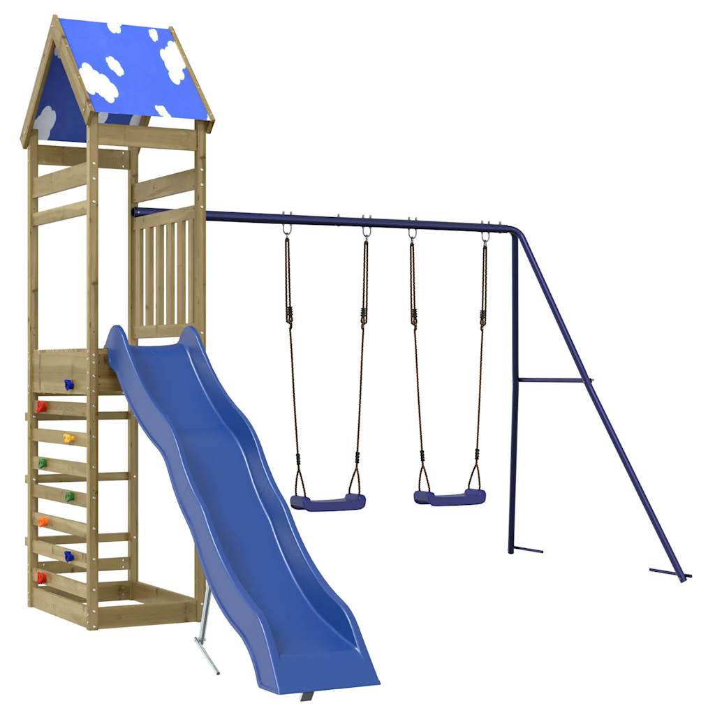 VidaXL Playhouse bois de pin imprégné