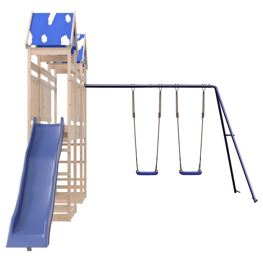 VidaXL Playhouse en bois de pin massif