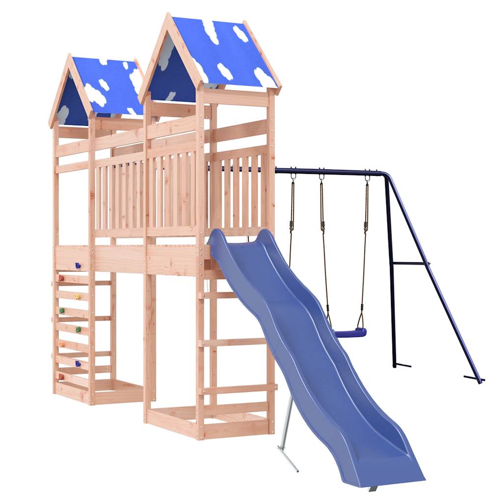 VidaXL Maisonnette en bois de Douglas massif