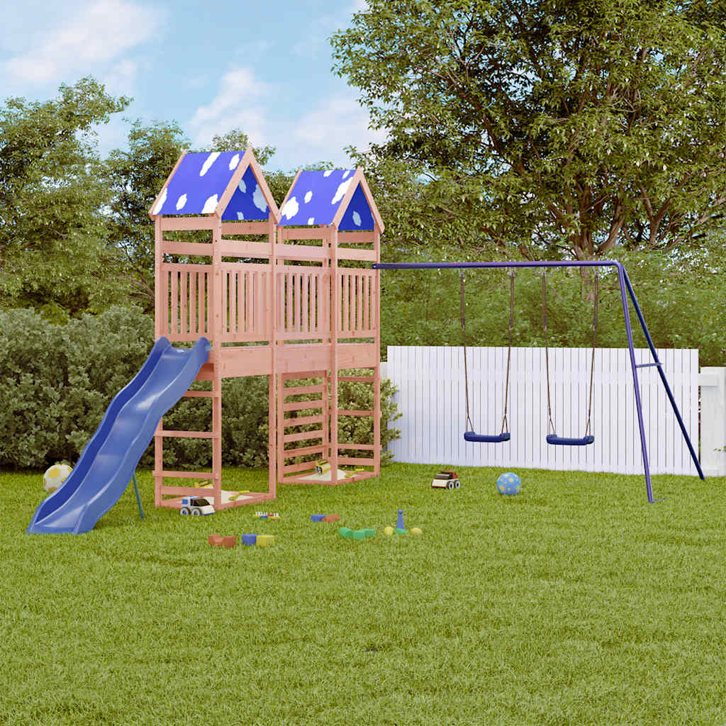 VidaXL Maisonnette en bois de Douglas massif
