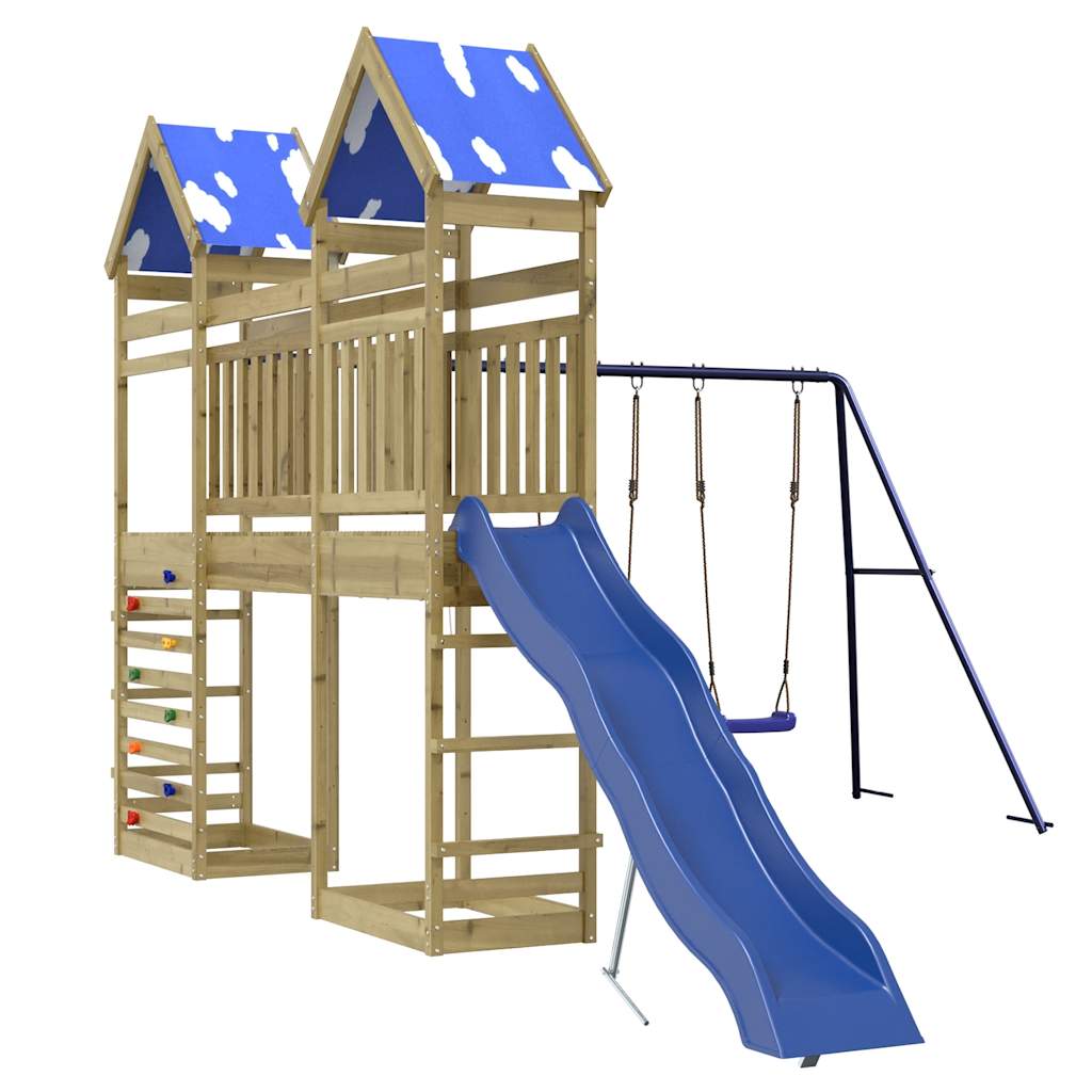 VidaXL Playhouse bois de pin imprégné