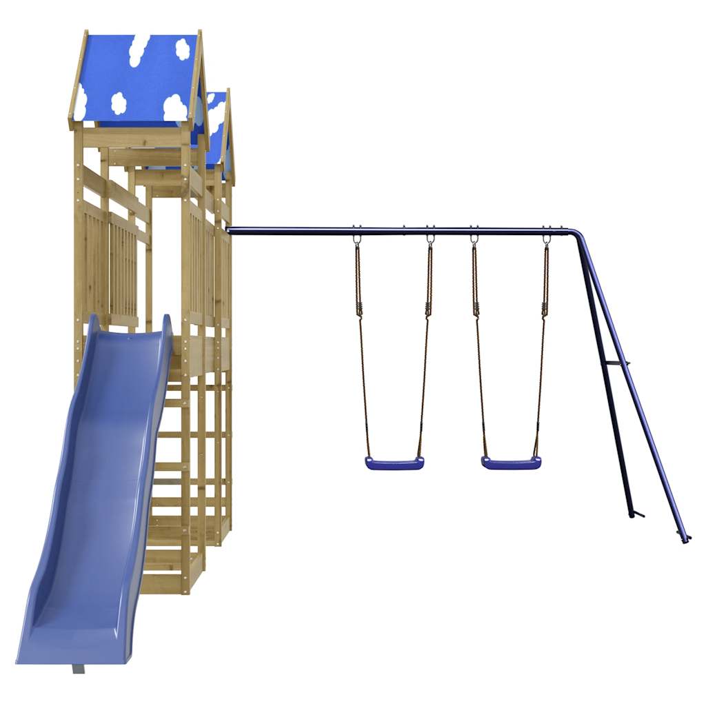 VidaXL Playhouse bois de pin imprégné