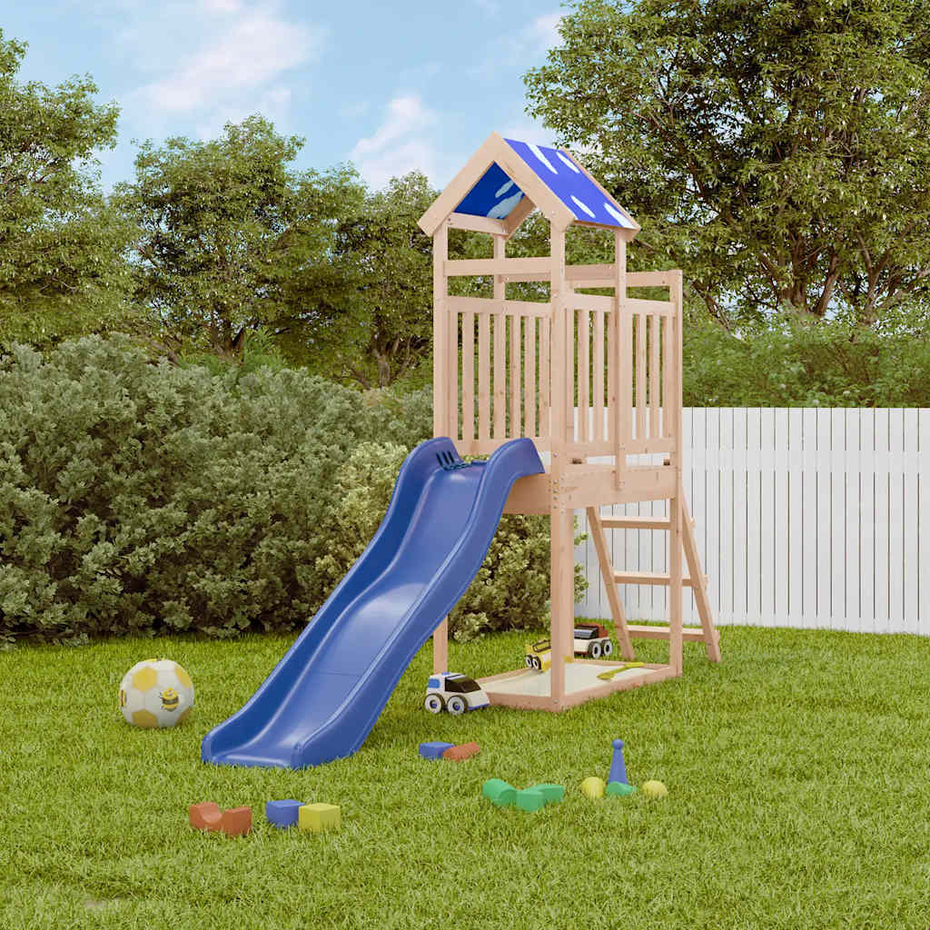 VidaXL Playhouse en bois de pin massif