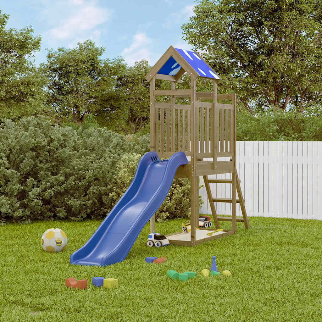 VidaXL Playhouse bois de pin imprégné