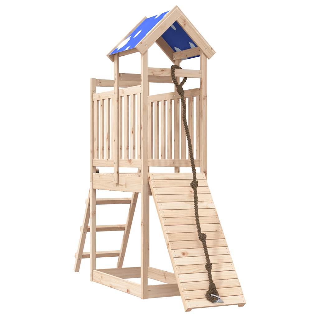 VidaXL Playhouse en bois de pin massif