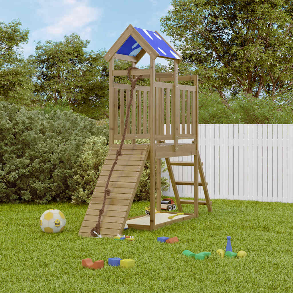 VidaXL Playhouse bois de pin imprégné