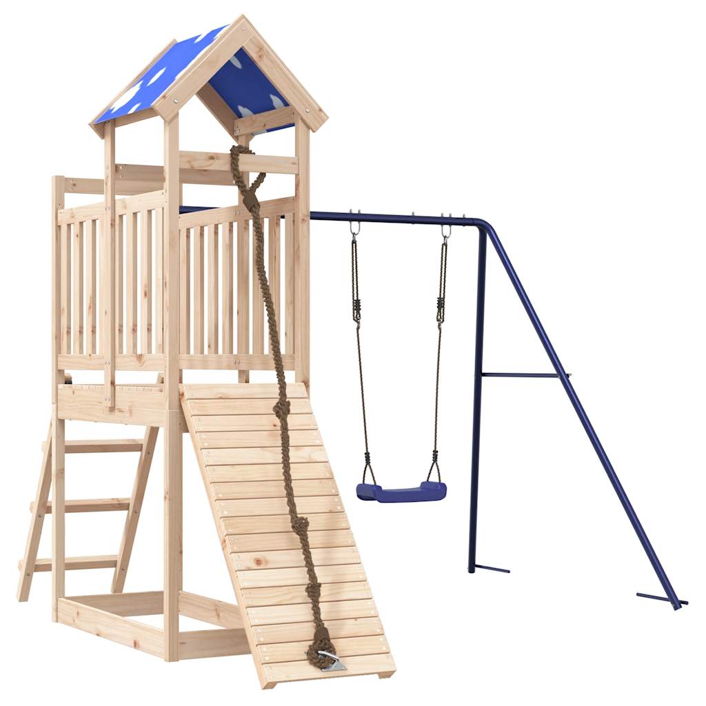 VidaXL Playhouse en bois de pin massif