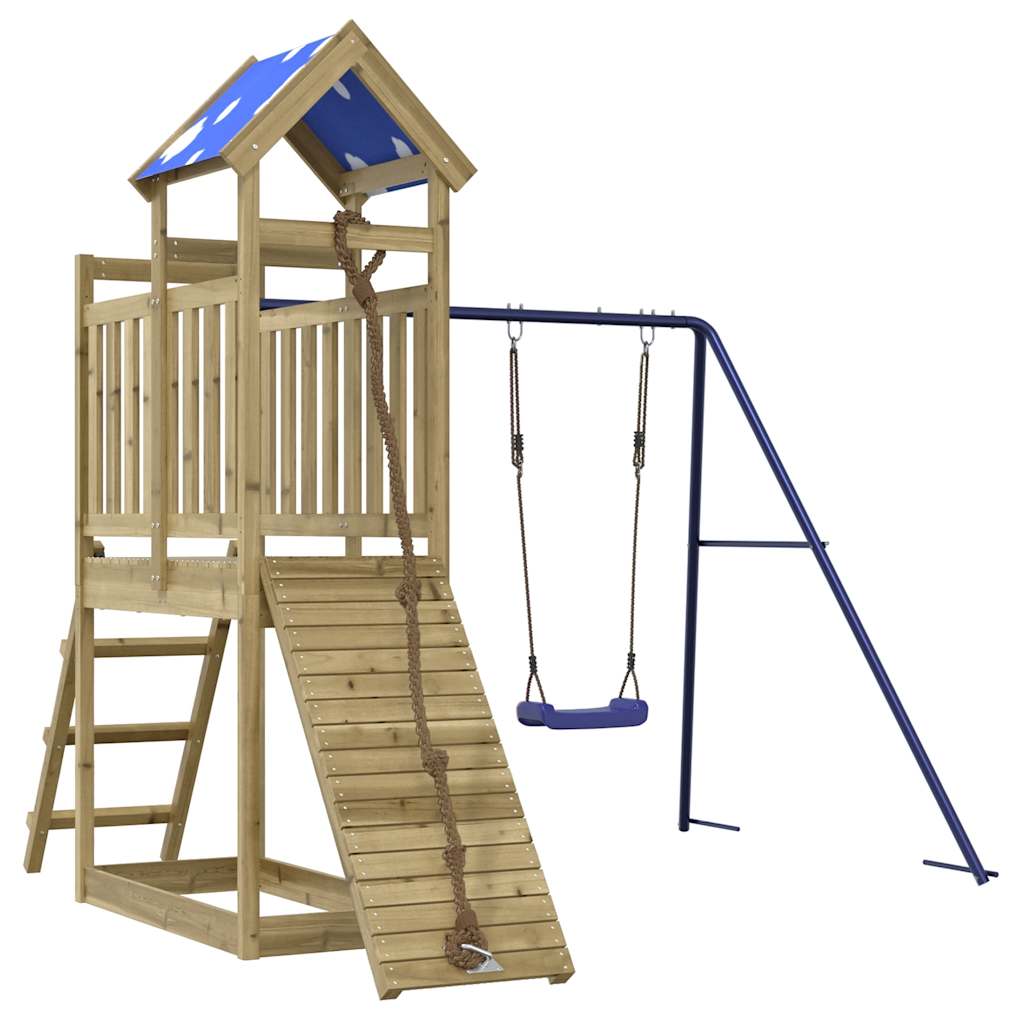 VidaXL Playhouse bois de pin imprégné