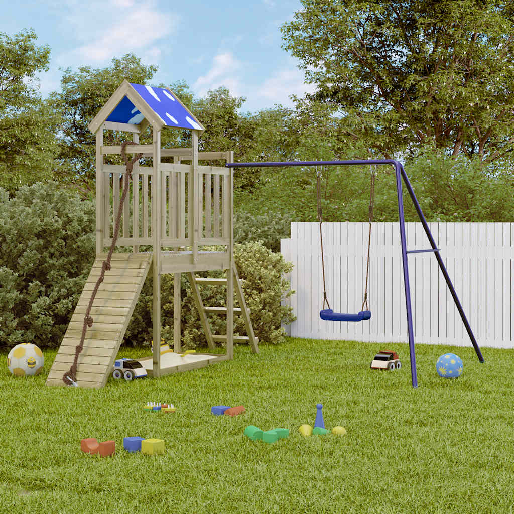 VidaXL Playhouse bois de pin imprégné