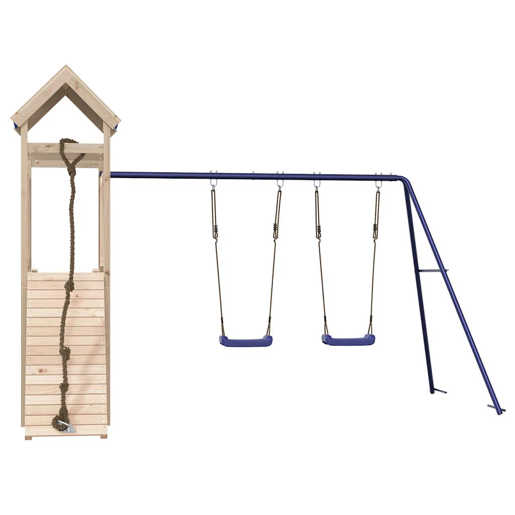 VidaXL Playhouse en bois de pin massif