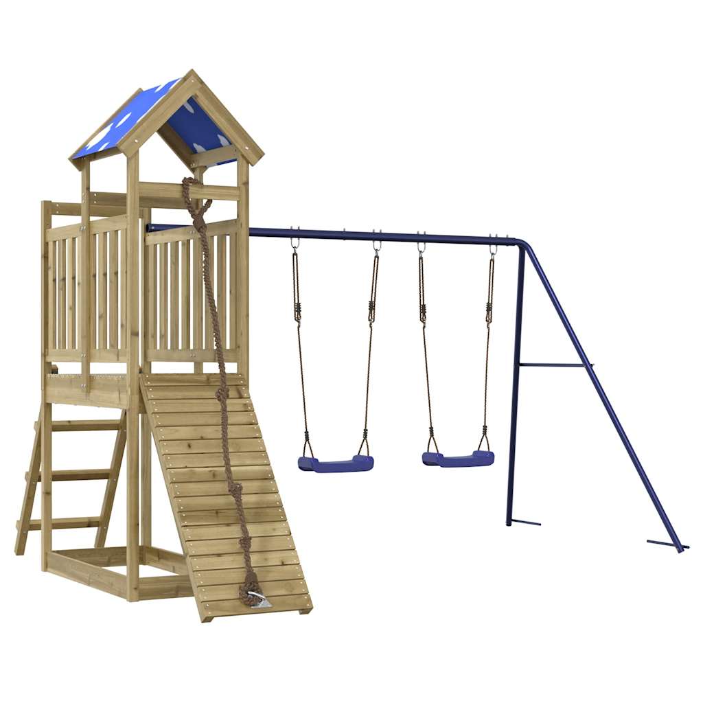 VidaXL Playhouse bois de pin imprégné