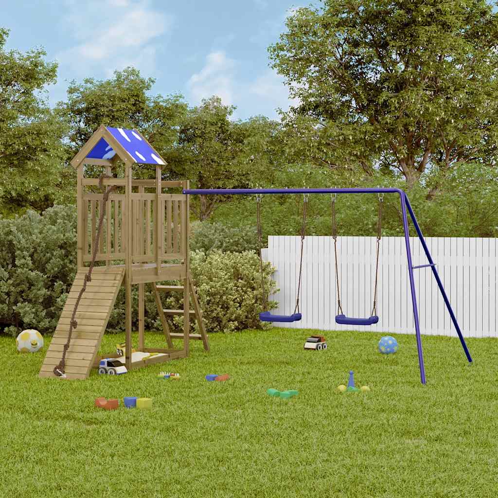 VidaXL Playhouse bois de pin imprégné
