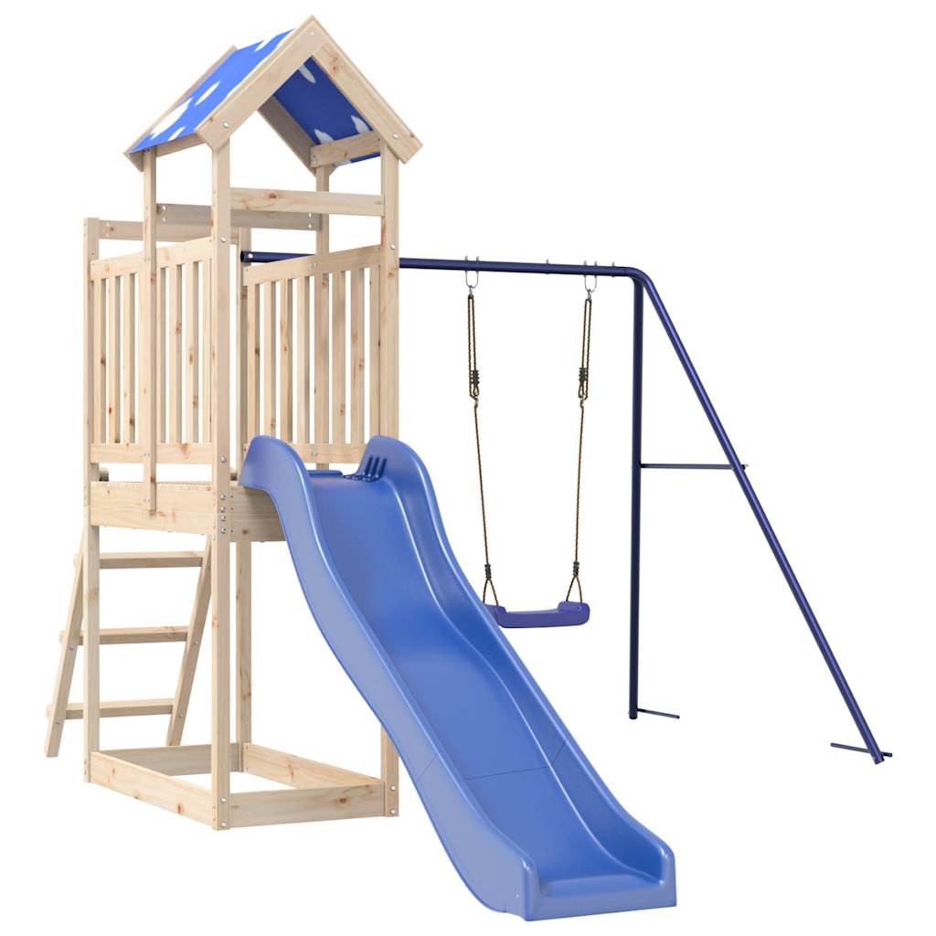 VidaXL Playhouse en bois de pin massif