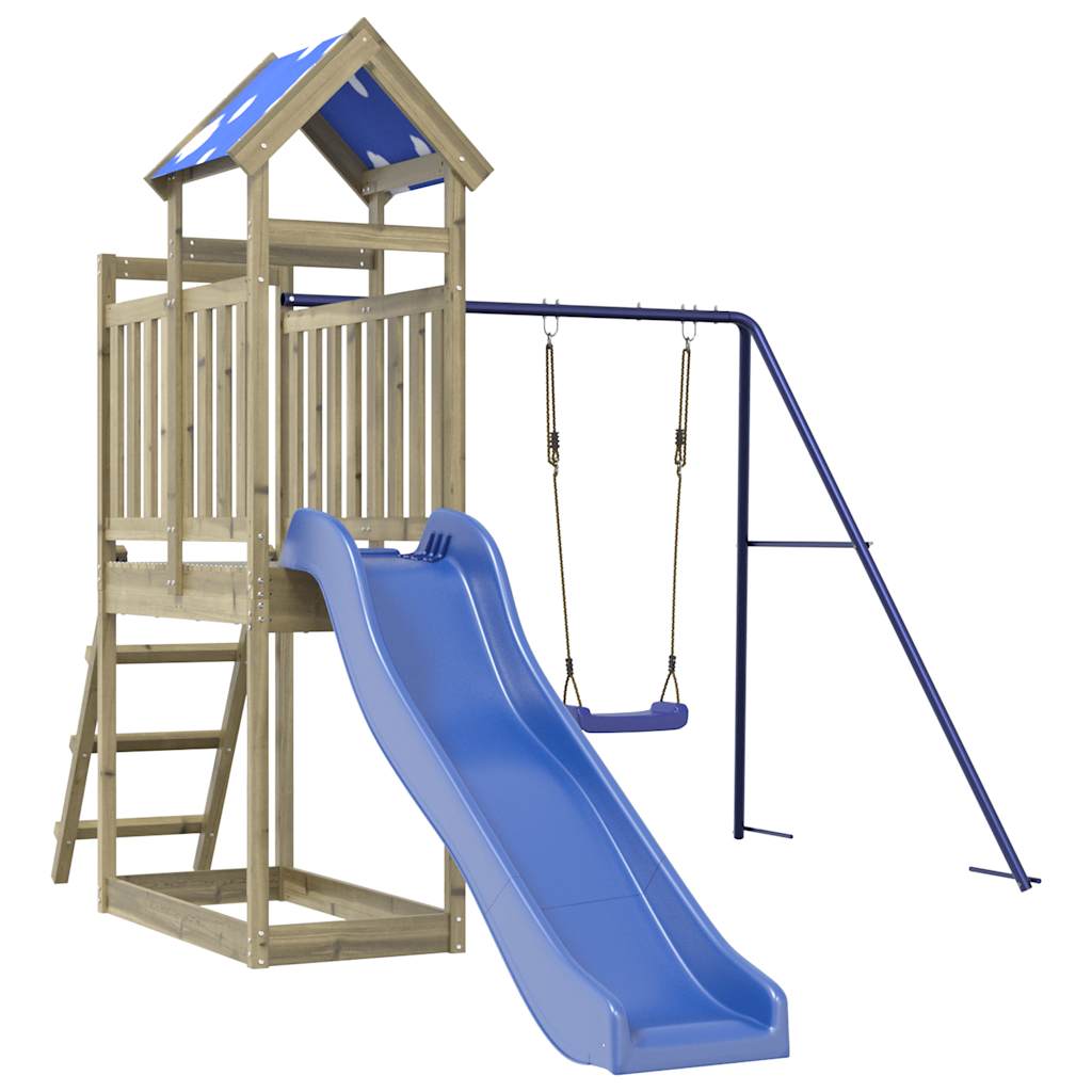 VidaXL Playhouse bois de pin imprégné