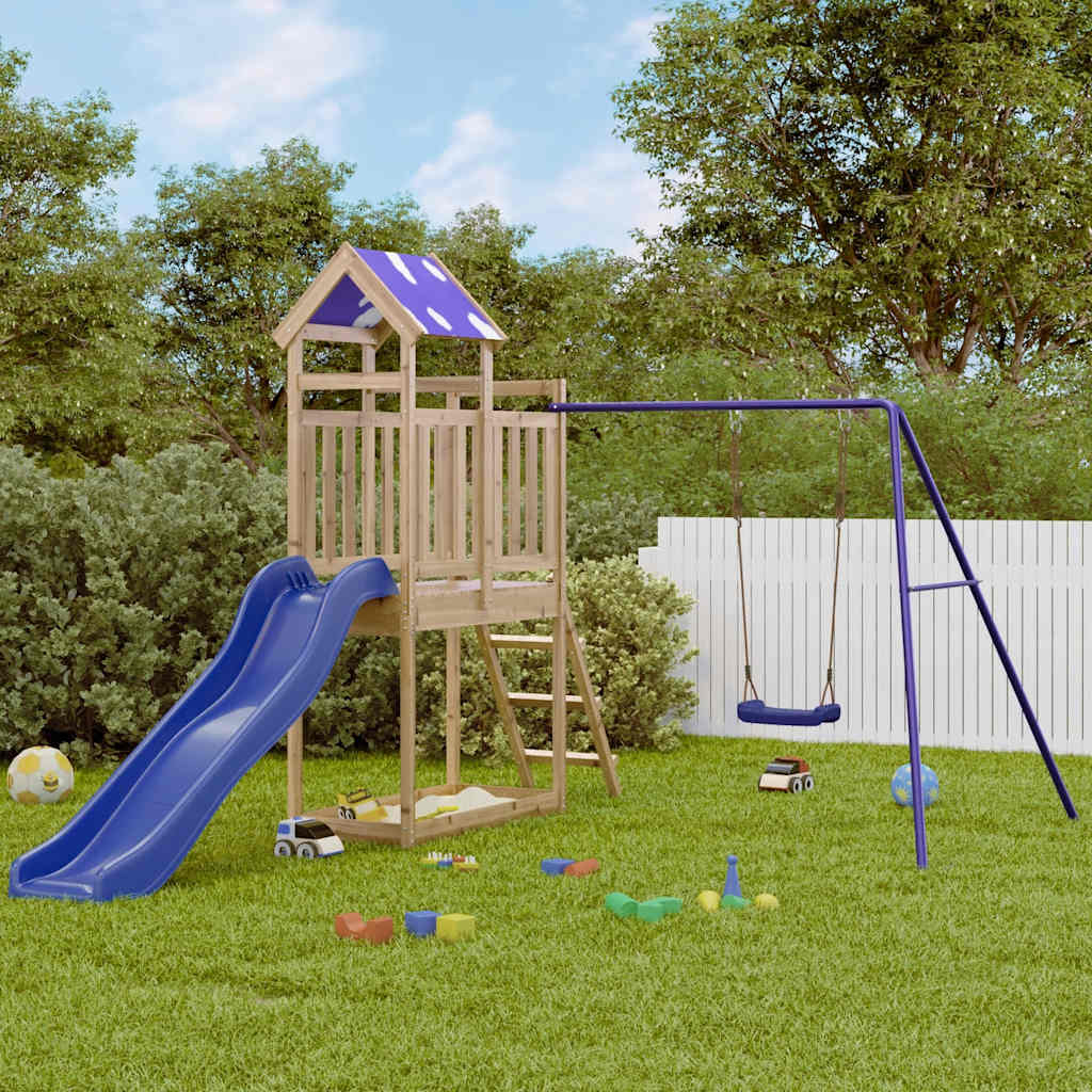 VidaXL Playhouse bois de pin imprégné