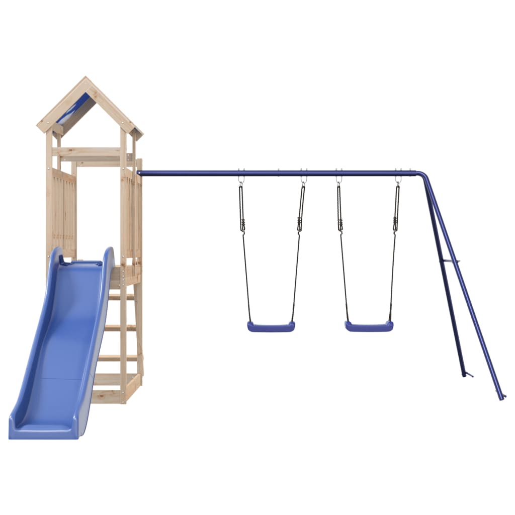 VidaXL Playhouse en bois de pin massif