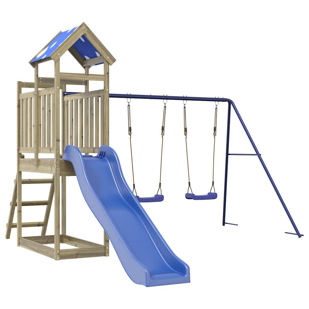 VidaXL Playhouse bois de pin imprégné