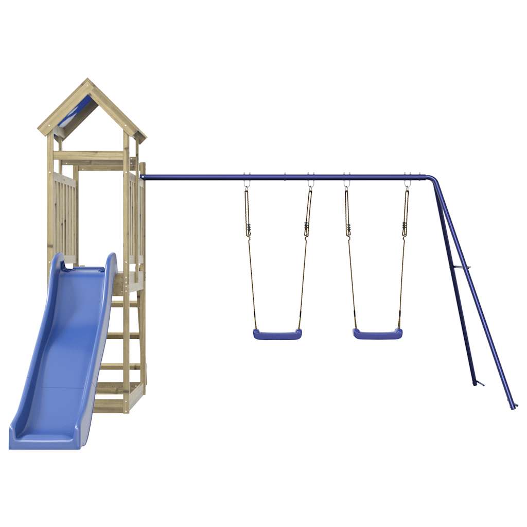 VidaXL Playhouse bois de pin imprégné