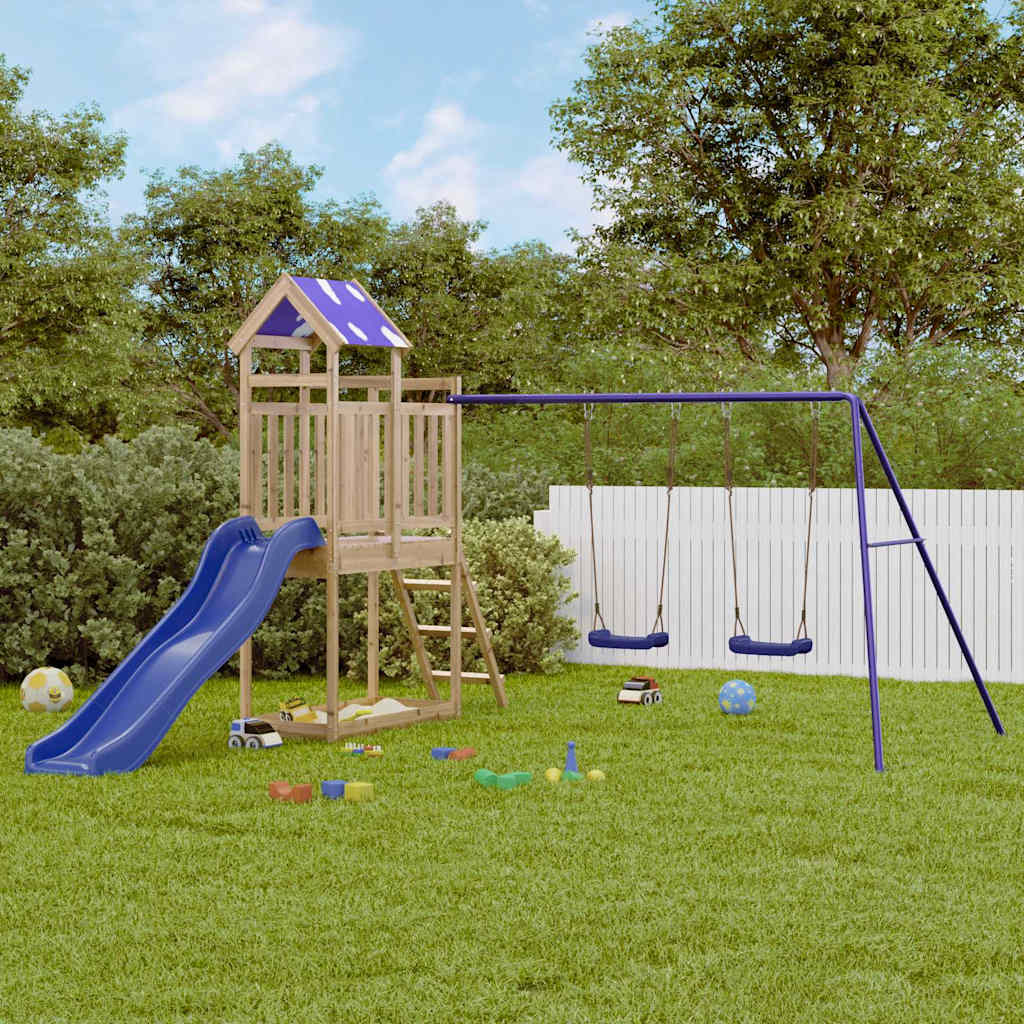 VidaXL Playhouse bois de pin imprégné