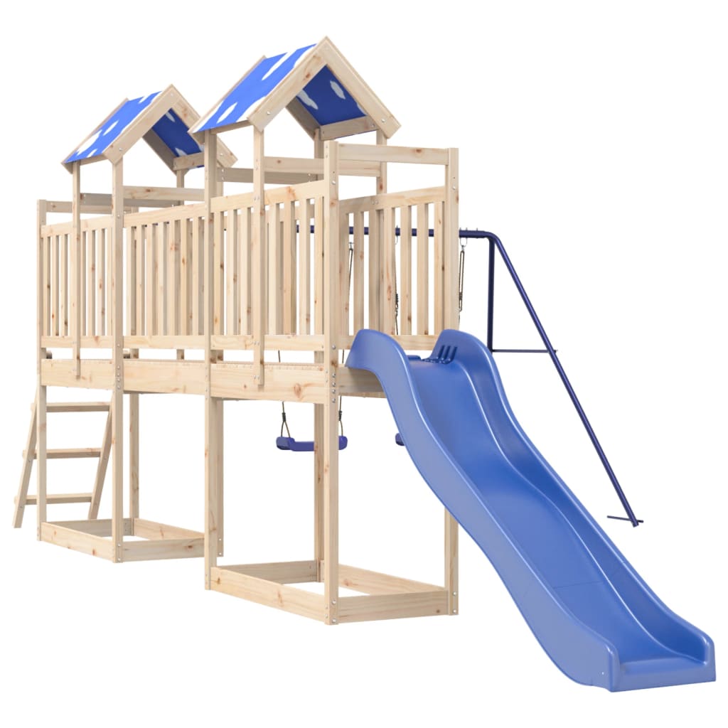 VidaXL Playhouse en bois de pin massif