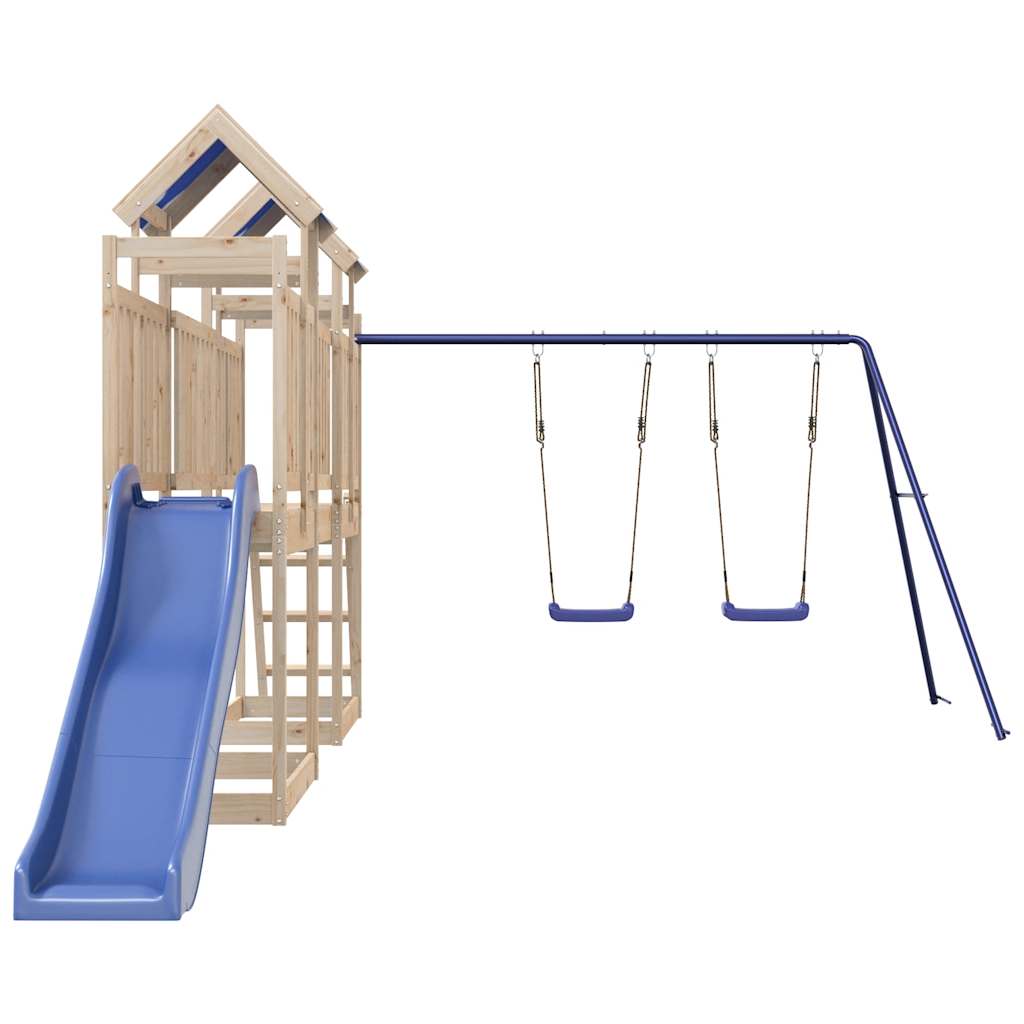 VidaXL Playhouse en bois de pin massif