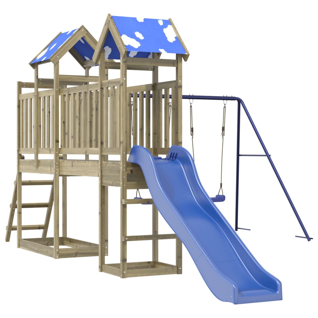 VidaXL Playhouse bois de pin imprégné
