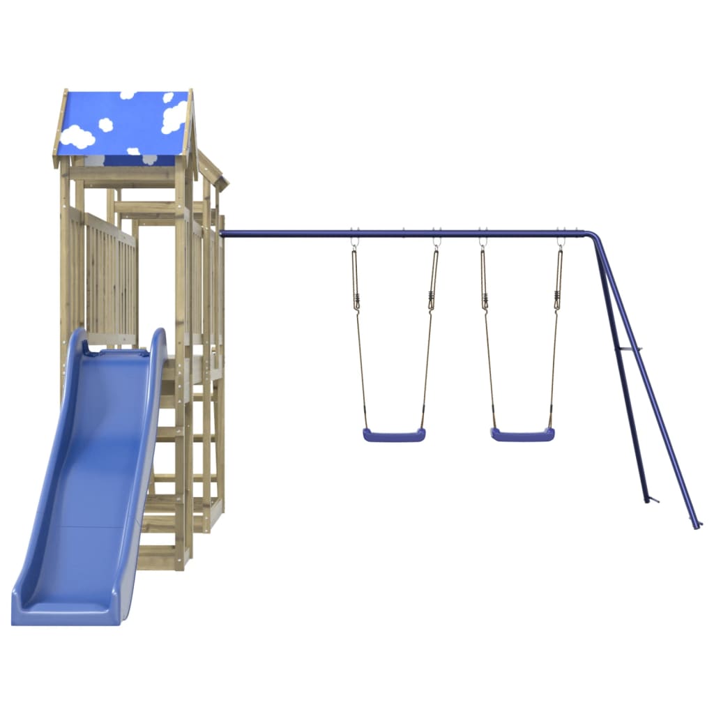 VidaXL Playhouse bois de pin imprégné
