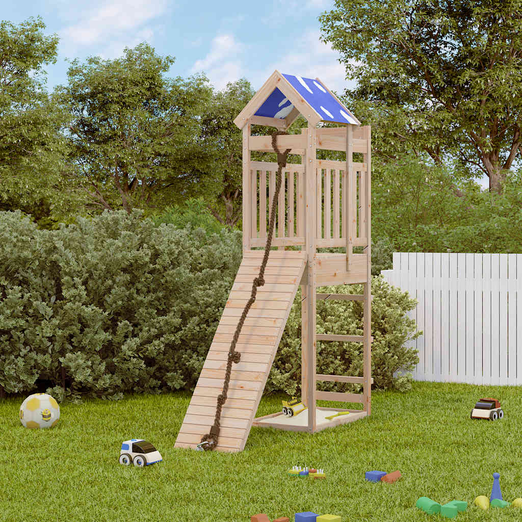 VidaXL Playhouse en bois de pin massif