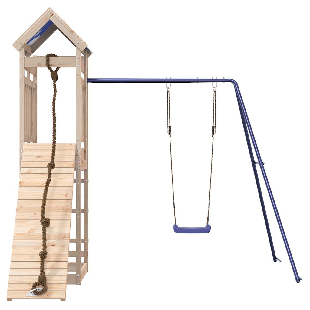 VidaXL Playhouse en bois de pin massif
