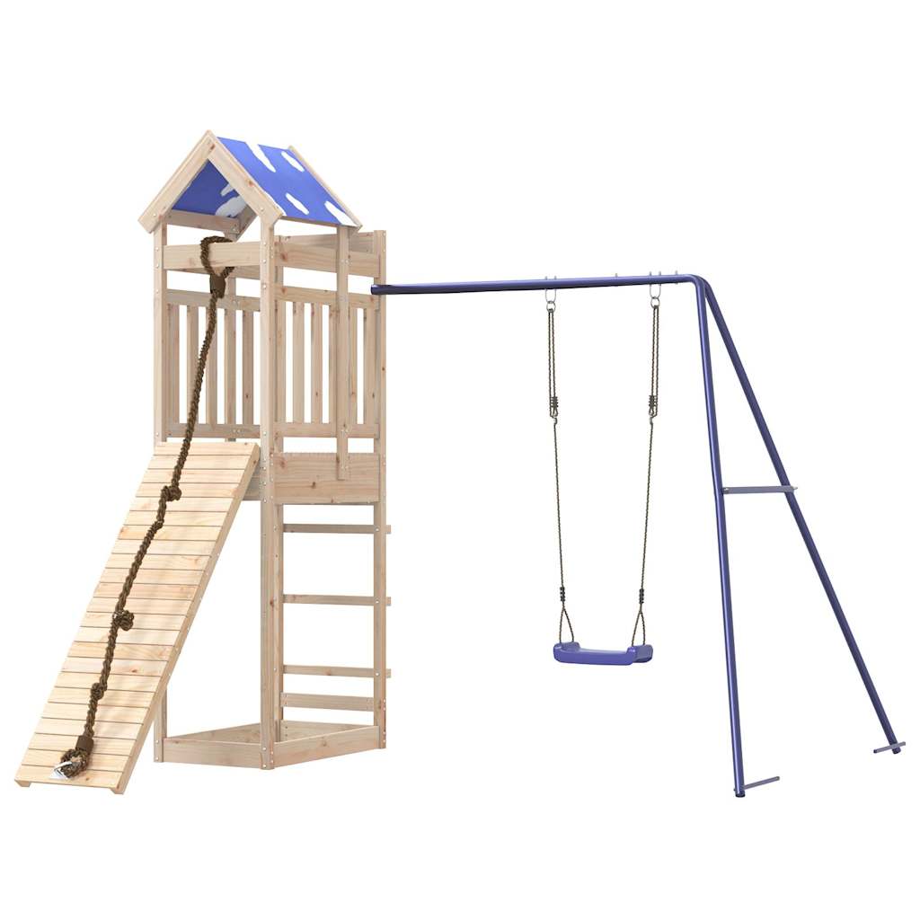 VidaXL Playhouse en bois de pin massif